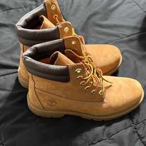 Timberland Brown Leather Ankle Boots